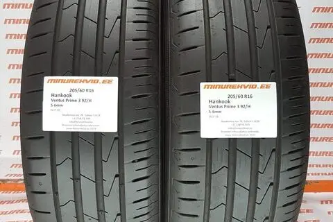 Kasutatud suverehv 205/60R16 Hankook Ventus Prime 3 92/H