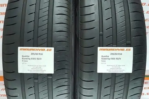 Kasutatud suverehv 205/60R16 Kumho Ecowing ES01 92/V