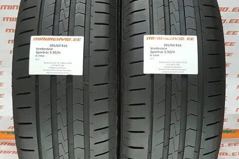 Kasutatud suverehv 205/60R16 Vredestein Sportrac 5 92/H