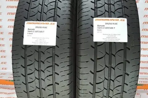 Kasutatud suverehv 205/65R16 Barum Vanis 2 107/105 T