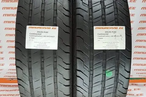 Kasutatud suverehv 205/65R16 Continental ContiVanContact 100 107/105/T