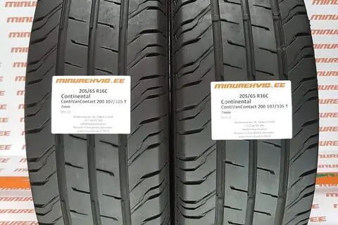 Kasutatud suverehv 205/65R16 Continental ContiVanContact 200 107/105 T-
