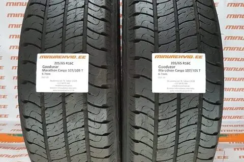Kasutatud suverehv 205/65R16 GoodYear Marathon Cargo 107/105 T