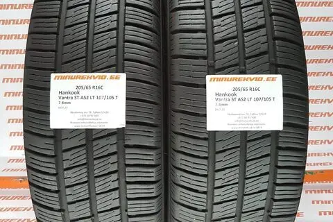 Kasutatud suverehv 205/65R16 Hankook Vantra ST AS2 LT 107/105 T