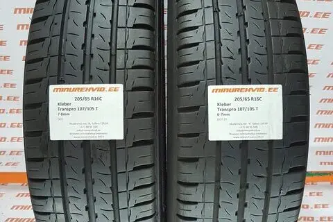 Kasutatud suverehv 205/65R16 Kleber Transpro 107/105 T