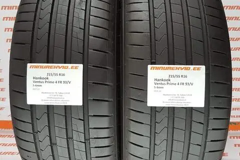 Kasutatud suverehv 215/55R16 Hankook Ventus Prime 4 FR 93/V