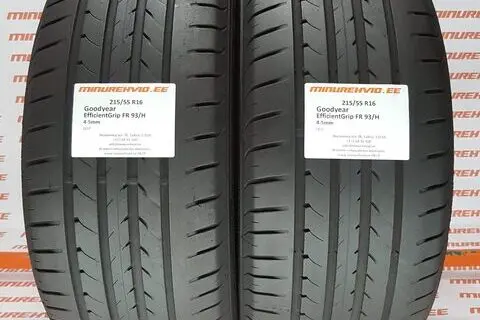 Kasutatud suverehv 215/55R16 GoodYear EfficientGrip FR 93/H