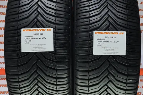 Kasutatud suverehv 215/55R16 Michelin CrossClimate + XL 97/V