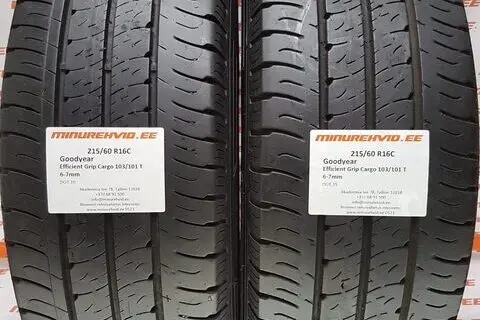 Kasutatud suverehv 215/60R16 GoodYear EfficientGrip Cargo 103/101 T