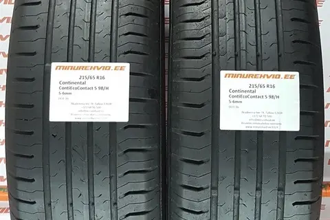 Kasutatud suverehv 215/65R16 Continental ContiEcoContact 5 98/H