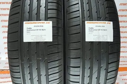 Kasutatud suverehv 215/65R16 Fulda EcoControl HP FR 98/H
