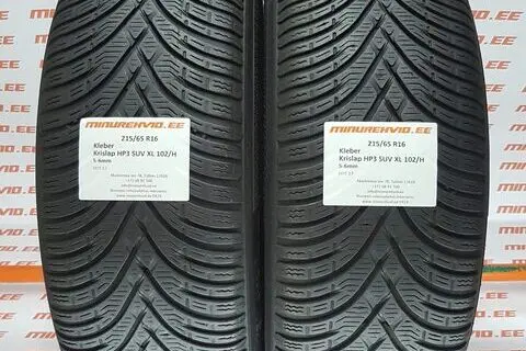 Kasutatud suverehv 215/65R16 Kleber Krislap HP3 SUV XL 102/H