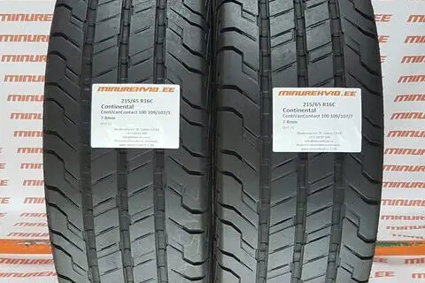 Kasutatud suverehv 215/65R16 Continental ContiVanContact 100 109/107/T