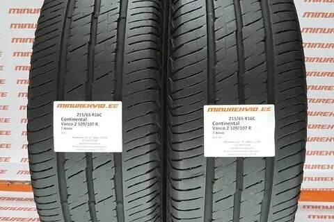 Kasutatud suverehv 215/65R16 Continental Vanco 2 109/107 T