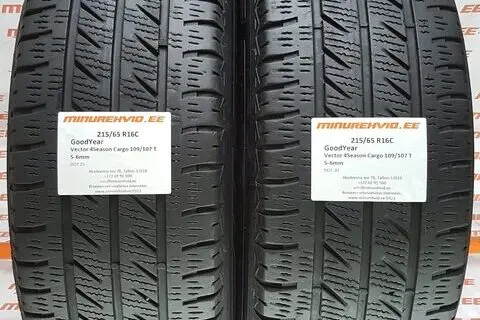 Kasutatud suverehv 215/65R16 GoodYear Vector 4Seasons Cargo 109/107 T