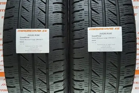 Kasutatud suverehv 215/65R16 GoodYear Vector 4Seasons Cargo 109/107 T.