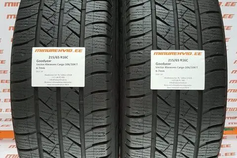 Kasutatud suverehv 215/65R16 GoodYear Vector 4Seasons Cargo 106/104 T