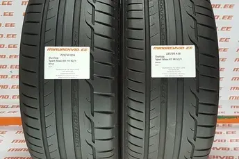 Kasutatud suverehv 225/50R16 Dunlop Sport Maxx RT FR 92/Y