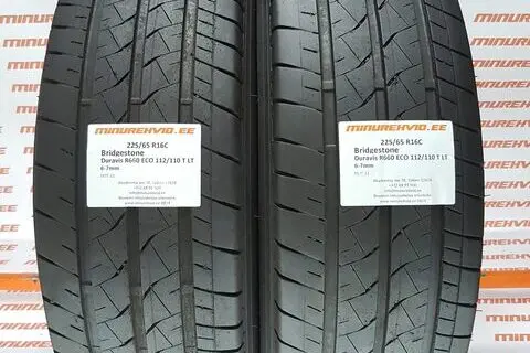 Kasutatud suverehv 225/65R16 Bridgestone Duravis R660 ECO 112/110 T LT