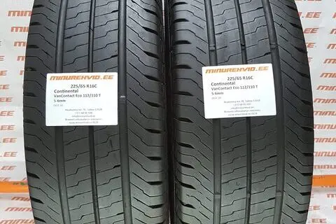 Kasutatud suverehv 225/65R16 Continental VanContact Eco 112/110 T