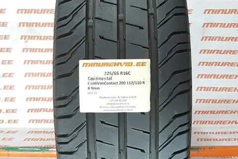 Kasutatud suverehv 225/65R16 Continental ContiVanContact 200 112/110 R