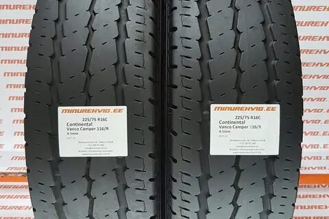Kasutatud suverehv 225/75R16 Continental VancoCamper 116/R