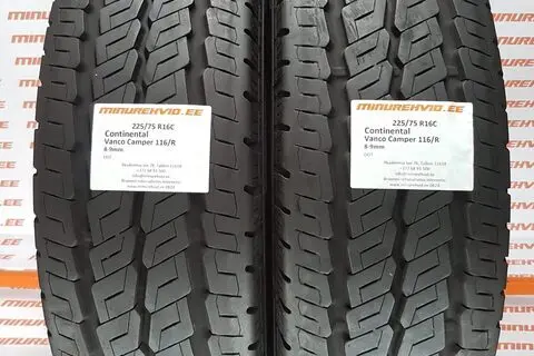 Kasutatud suverehv 225/75R16 Continental VancoCamper 116/R