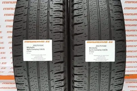 Kasutatud suverehv 225/75R16 Michelin Agilis Camping 116/Q