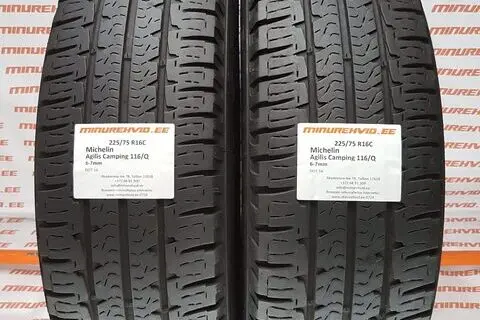 Kasutatud suverehv 225/75R16 Michelin Agilis Camping 116/Q