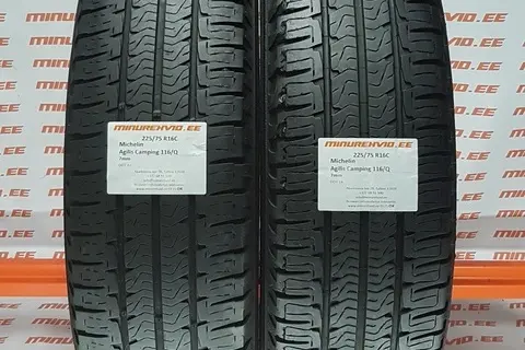 Kasutatud suverehv 225/75R16 Michelin Agilis Camping 116/Q-