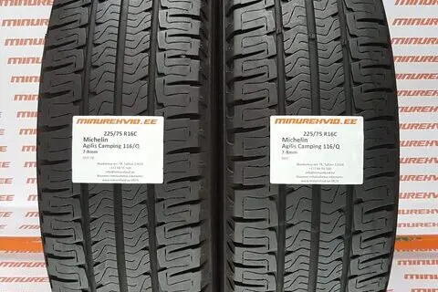 Kasutatud suverehv 225/75R16 Michelin Agilis Camping 116/Q