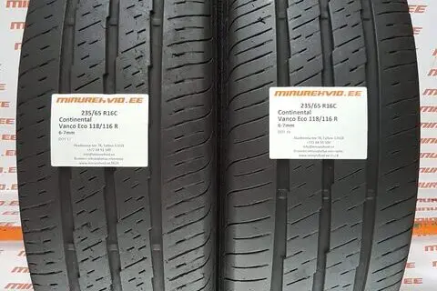Kasutatud suverehv 235/65R16 Continental Vanco Eco 118/116 R