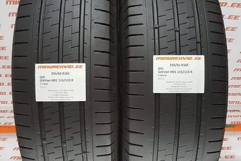 Kasutatud suverehv 235/65R16 Giti GitiVan HD1 115/113 R