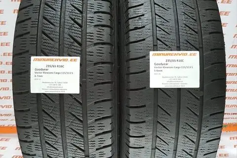 Kasutatud suverehv 235/65R16 GoodYear Vector 4Seasons Cargo 115/113 S