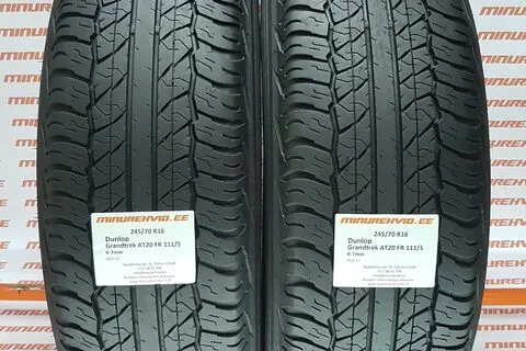 Kasutatud suverehv 245/70R16 Dunlop Grandtrek AT20 FR 111/S