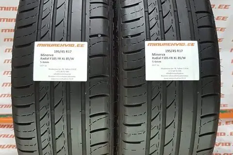 Kasutatud suverehv 195/45R17 Minerva Radial F105 FR XL 85/W