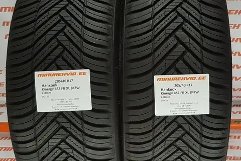 Kasutatud suverehv 205/40R17 Hankook Kinergy 4S2 FR XL 84/W