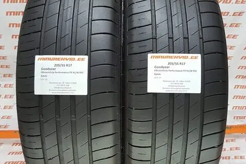 Kasutatud suverehv 205/55R17 GoodYear EfficientGrip Performance FR 91/W RSC