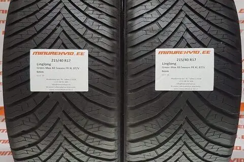 Kasutatud suverehv 215/40R17 LingLong Green-Max All Season FR XL 87/V