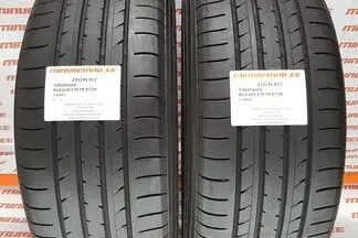 Kasutatud suverehv 215/45R17 Yokohama BluEarth E70 FR 87/W