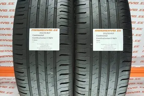 Kasutatud suverehv 215/55R17 Continental ContiEcoContact 5 94/V