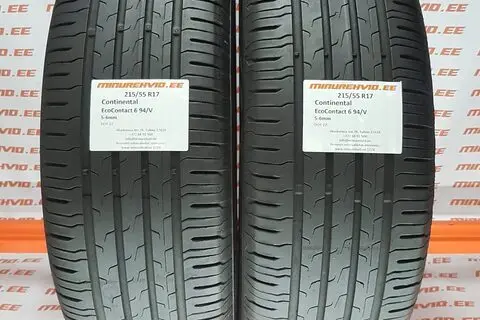 Kasutatud suverehv 215/55R17 Continental EcoContact 6 94/V