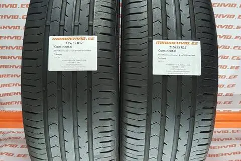 Kasutatud suverehv 215/55R17 Continental ContiPremiumContact 5 94/W ContiSeal