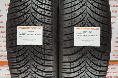 Kasutatud suverehv 215/60R17 GoodYear Vector 4Season Gen-3 XL 100/V