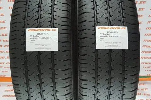 Kasutatud suverehv 215/60R17 MaxMiller Pro 109/107 T