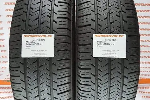 Kasutatud suverehv 215/60R17 Michelin Agilis 51 104/102 H +