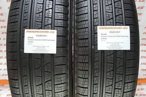 Kasutatud suverehv 215/65R17 Pirelli Scorpion Verde AS FR 99/V Seal Inside
