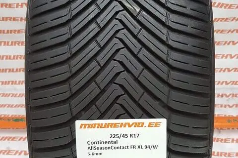 Kasutatud suverehv 225/45R17 Continental AllSeasonContact FR XL 94/W