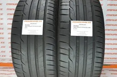 Kasutatud suverehv 225/45R17 Dunlop Sport Maxx RT FR 91/W/Y