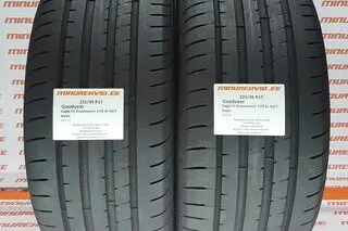 Kasutatud suverehv 225/45R17 GoodYear Eagle F1 Asymmetric 3 FR XL 94/Y/